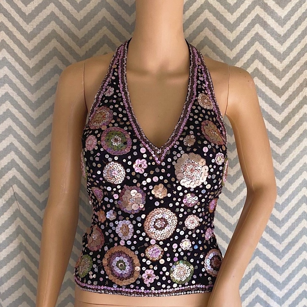 Sequins Swing Top
